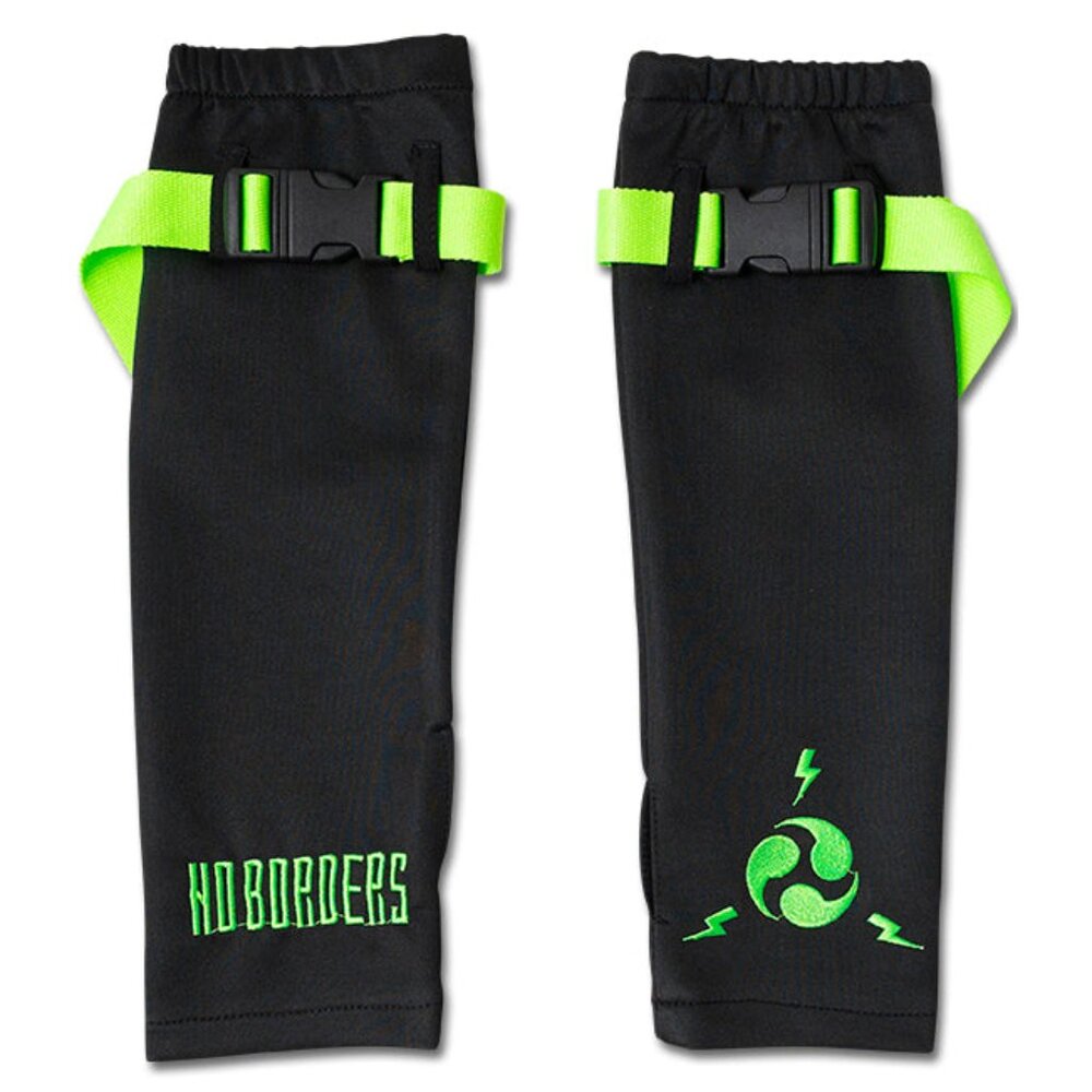 NEW ACDC RAG - Uzurai Cyberpunk Tech Black Green Arm Warmer